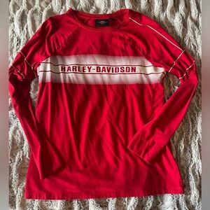 Show stopping red Harley-Davidson